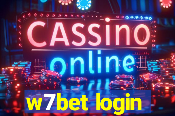 w7bet login